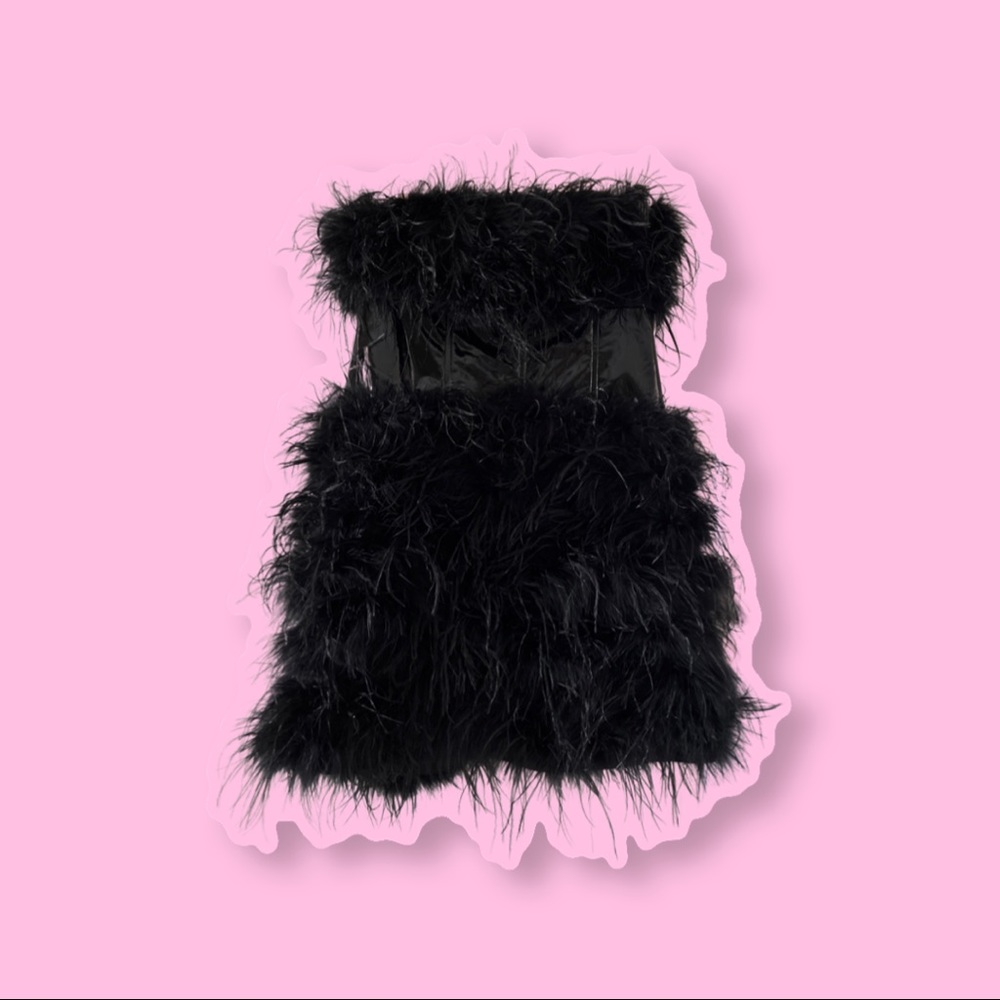 Fashion Nova All Black Mini Dress